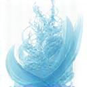 Icon of clean air with light breeze